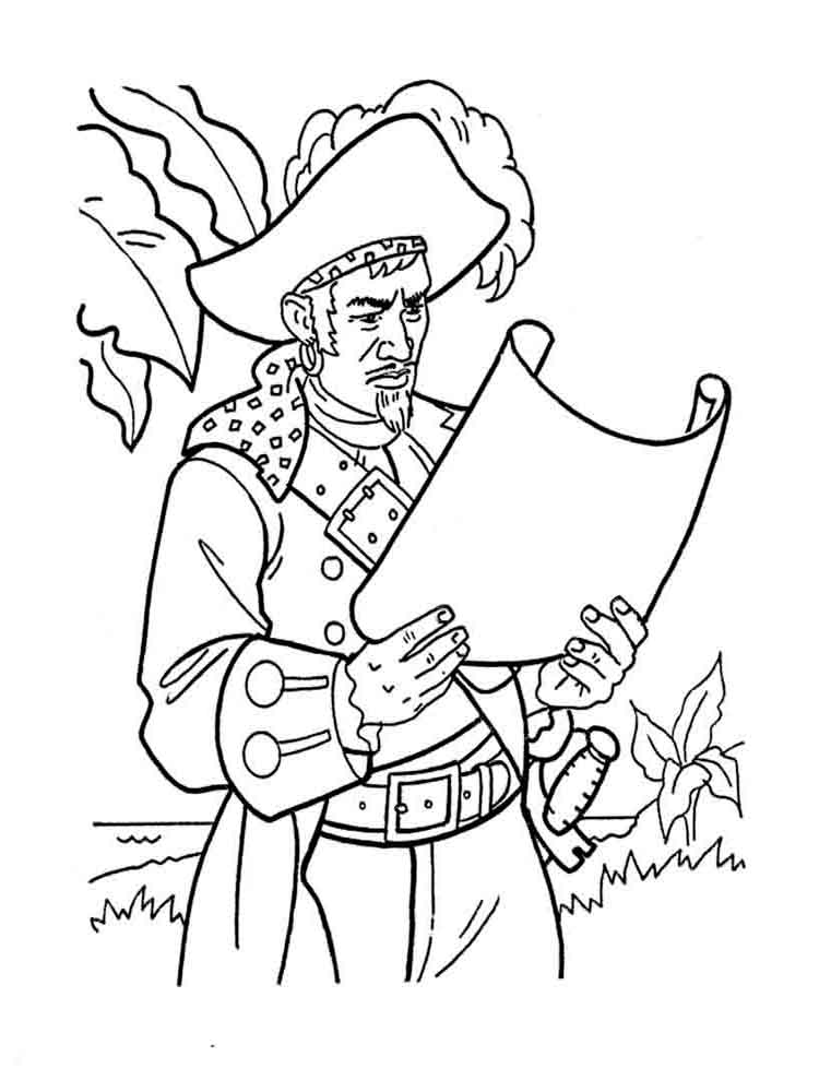 750x1000 Pirates Coloring Pages. Download And Print Pirates Coloring Pages