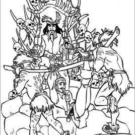 268x268 Coloring Pages Lego Pirates Of The Caribbean Archives