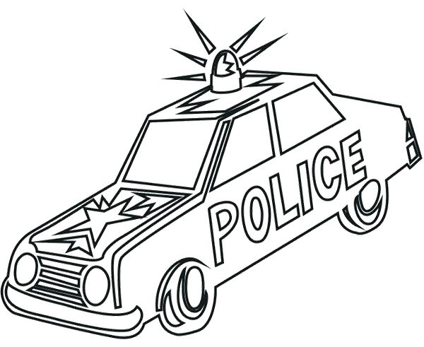 600x491 Lego Police Car Coloring Pages