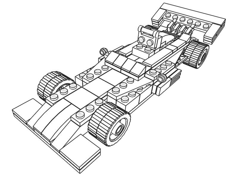 800x600 Lego Coloring Pages