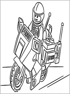 236x314 Lego Police Coloring Pages 9 Lego Police Party
