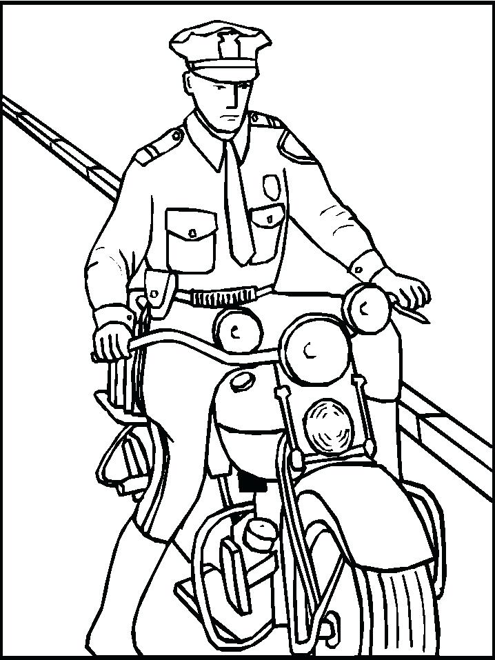 718x957 Police Coloring Books Amazing Police Coloring Books 5 Pages Book