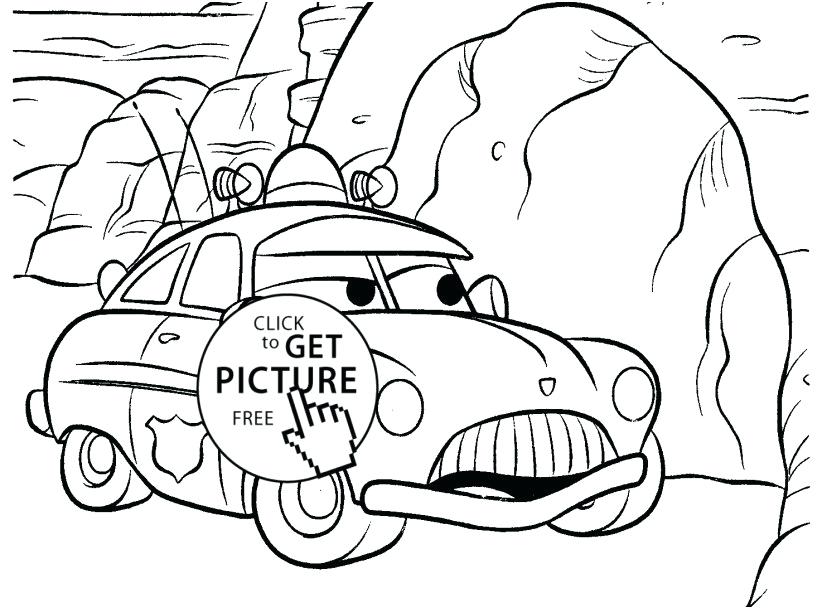 827x609 Police Coloring Pictures