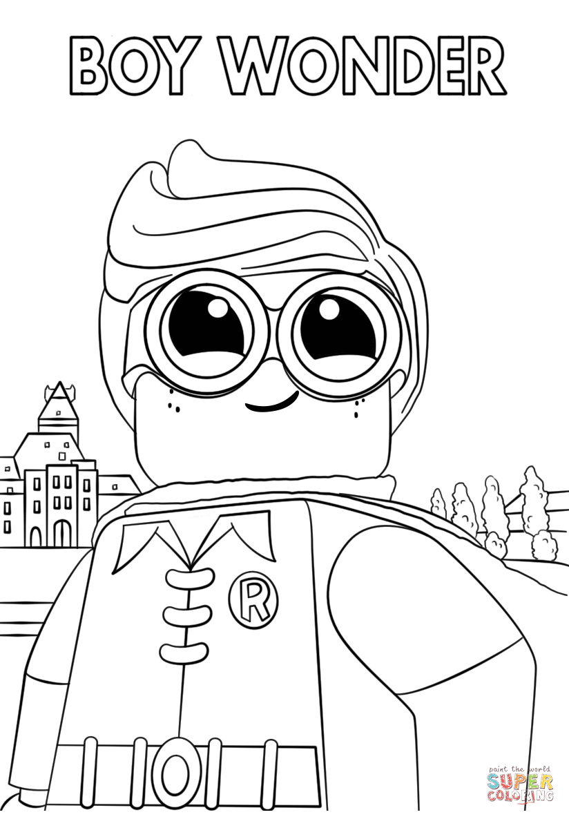 824x1186 Lego Boy Wonder Coloring Page Free Printable Coloring Pages