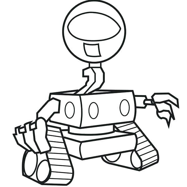 600x600 Robot Coloring Pages Robot Coloring Pages Robot Coloring Pages 2