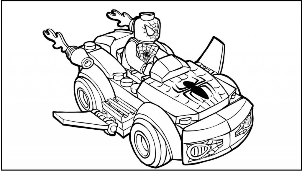 1024x579 Lego Spiderman Coloring Pages 12
