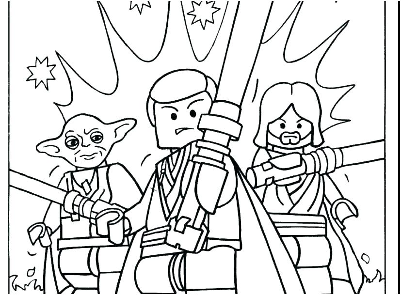 827x609 Star Wars Coloring Pages Lego Star Wars Coloring Pages To Pr Star