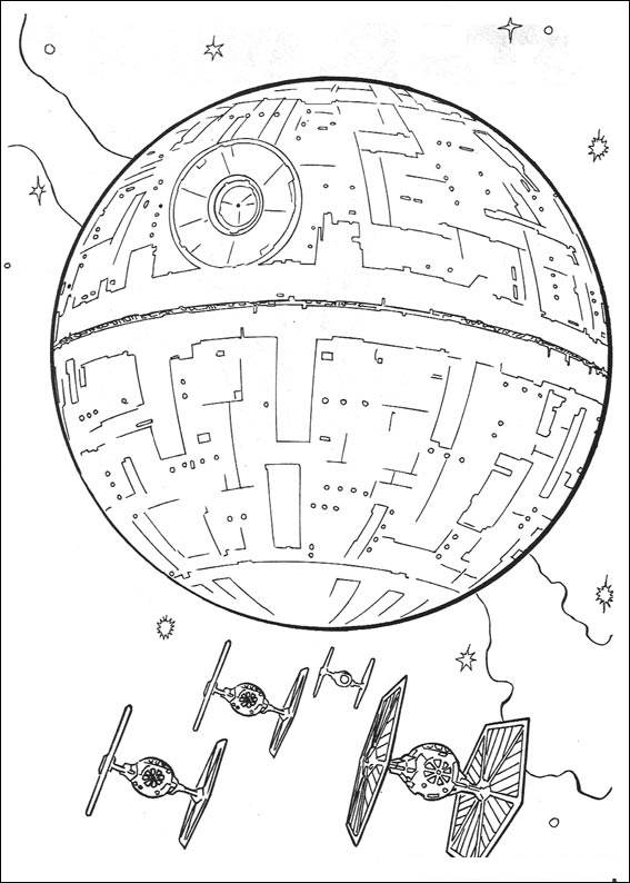 567x794 Star Wars Coloring Pages