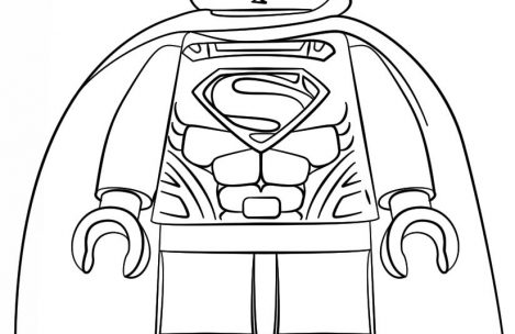 469x304 Lego Superman Coloring Pages Just Colorings