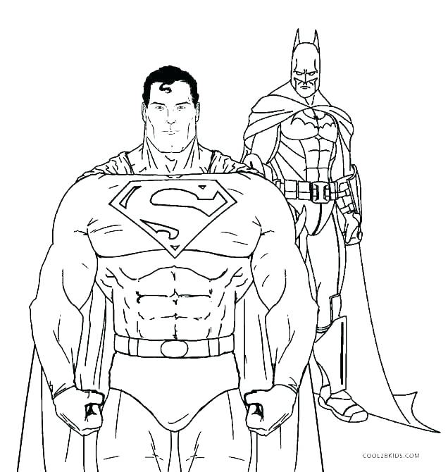 636x670 Free Superman Coloring Pages Free Superman Coloring Pages Good