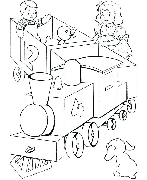624x763 Train Coloring Pages Download Large Image City Train Train