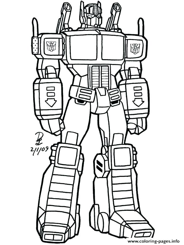 640x853 Optimus Prime Coloring Sheet Transformers Prime Coloring Pages