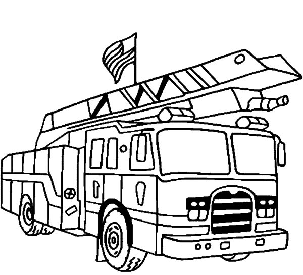Lego Truck Coloring Pages