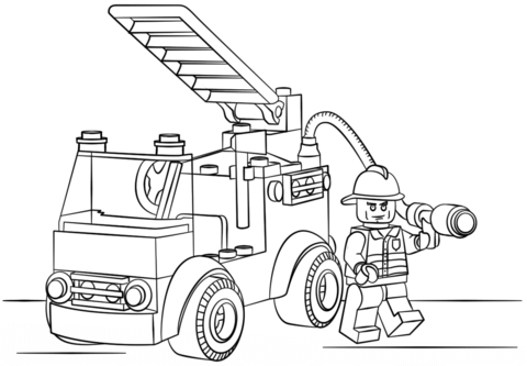 480x333 Lego Fire Truck Coloring Pages Blomqvist.us