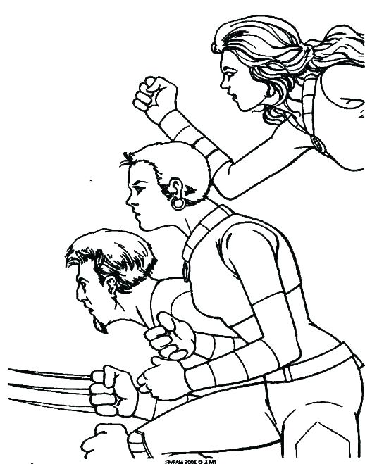 518x659 Wolverine Coloring Page Coloring Pages Wolverine Coloring Pages X