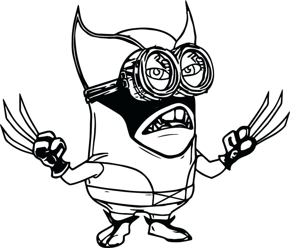 948x810 X Men Coloring Pages Printable Wolverine Coloring Pages For Kids
