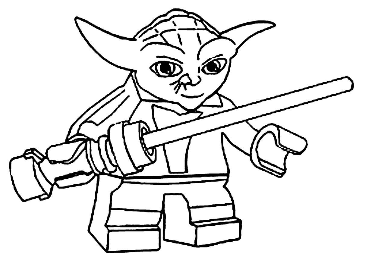 1234x863 Yoda Coloring Pages
