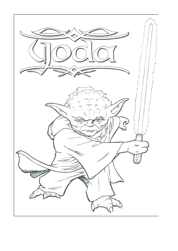 736x1040 Yoda Coloring Pages Printable Star Wars Coloring Pages To Print