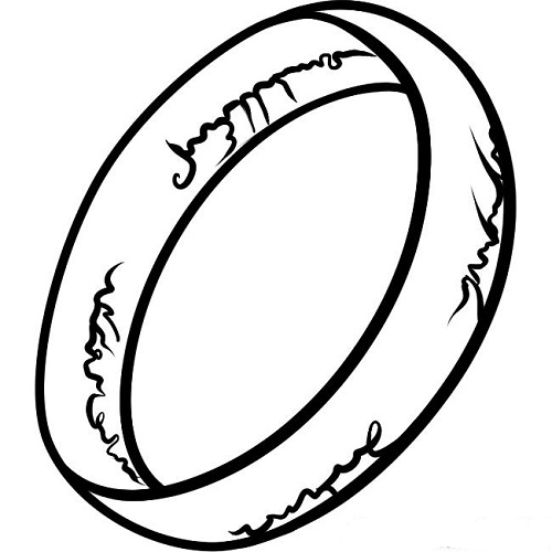 500x500 Ring Coloring Pages Printable Lord Of The Rings Coloring Pages