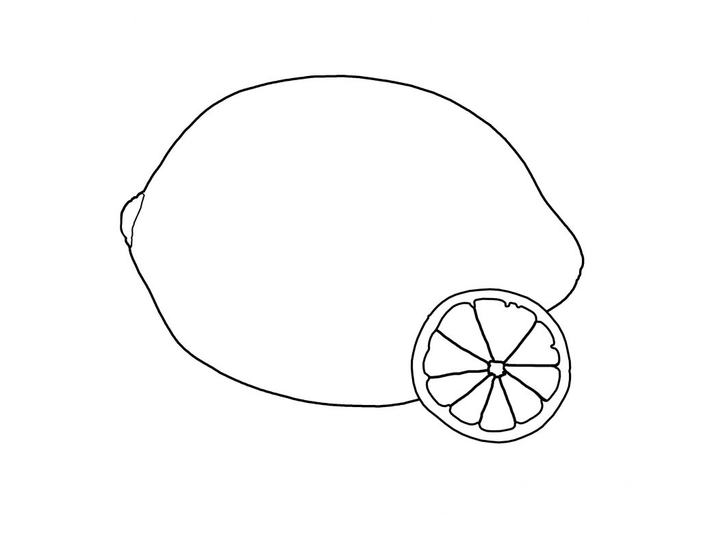 1024x791 Coloring Pages Lemon Unbelievable For Kids Page Sheets Lemonade