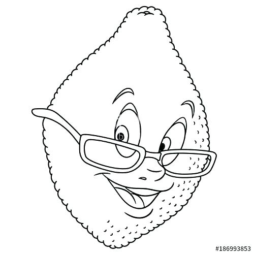 500x500 Lemon Coloring Page Lemon Coloring Page Lemon For Sale Coloring