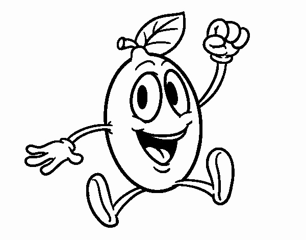 600x470 Lemon Coloring Page Photos Happy Lemon Coloring Page Coloringcrew