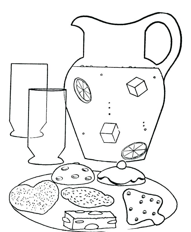 660x801 Lemonade Coloring Page Coloring Page Coloring Page Lemonade Stand