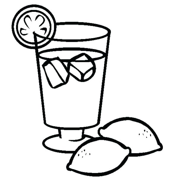 600x612 Lemon Coloring Page Coloring Pages Lemon Page Source For Kids