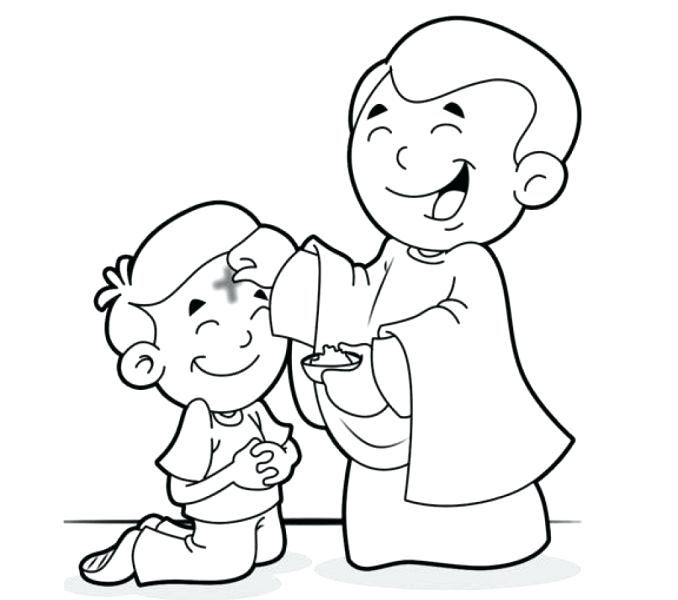 678x600 Lent Ash Wednesday Coloring Pages Printable Coloring Ash Coloring
