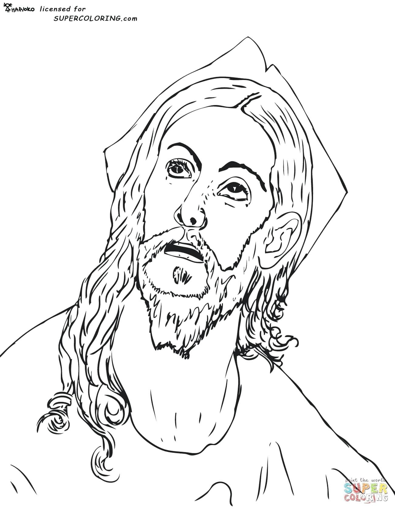 1300x1677 Mona Lisa Coloring Page Head Of By Leonardo Da Vinci For 8