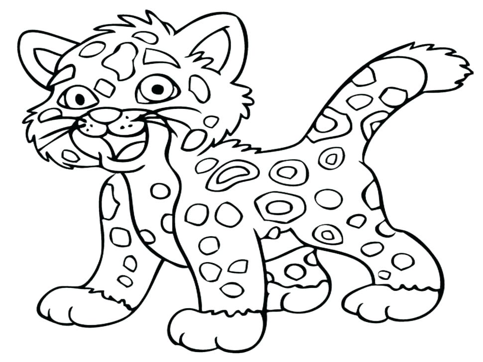 970x728 Cute Printable Coloring Pages Leopard Print Coloring Pages Best