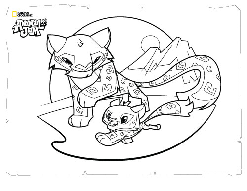 500x386 Animal Jam Coloring Pages
