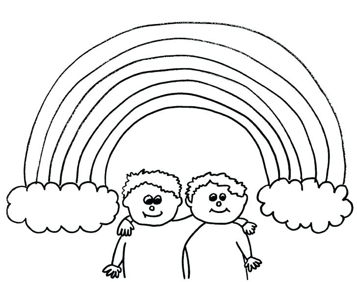 728x576 Rainbow And Pot Of Gold Printable Coloring Pages A Leprechaun His