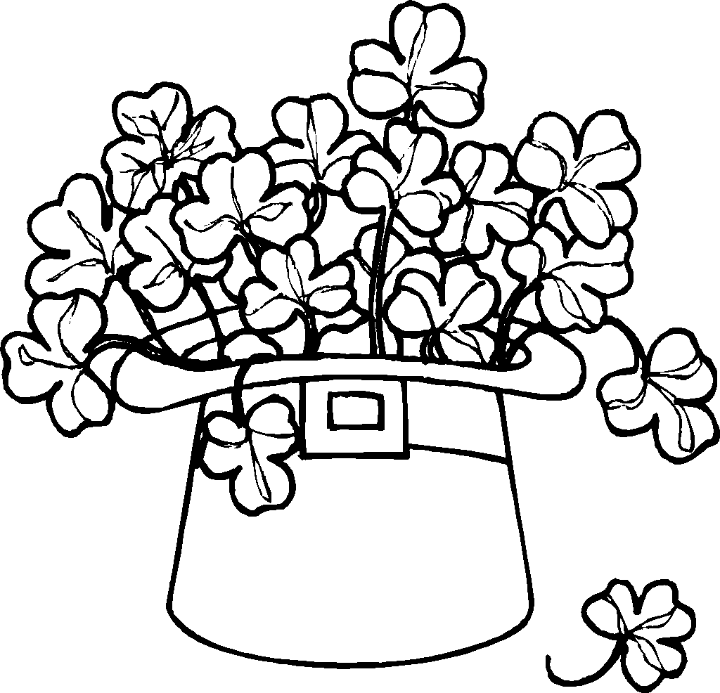 1024x986 Leprechaun Coloring Pages