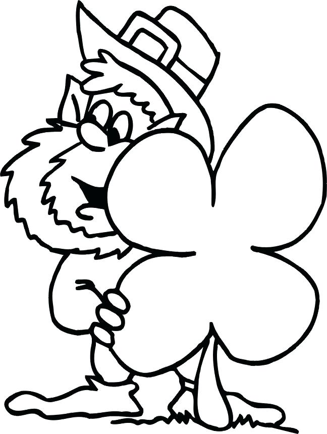 648x860 Leprechaun Color Page Leprechaun Coloring Pages Free As Well As