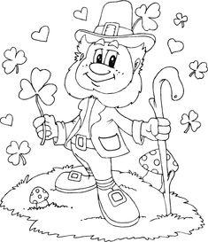 235x273 Free Pattern Filled Shamrock Coloring Sheet. Try Out This Sample