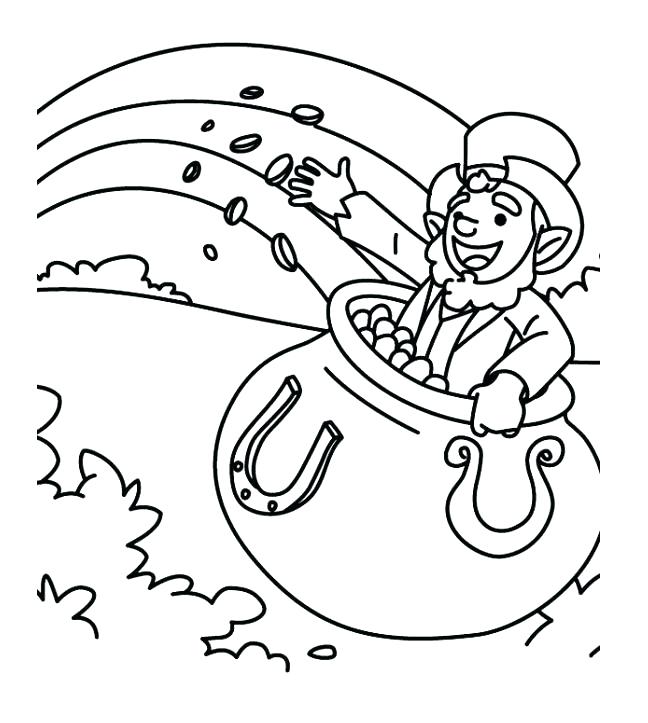 648x723 Gold Coloring Pages St Day Coloring Pages Free St Day Leprechaun
