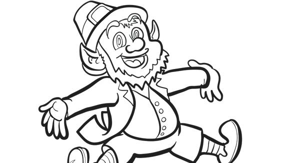 580x326 Leprechaun Coloring Pages Printable Free Plus Try This Free