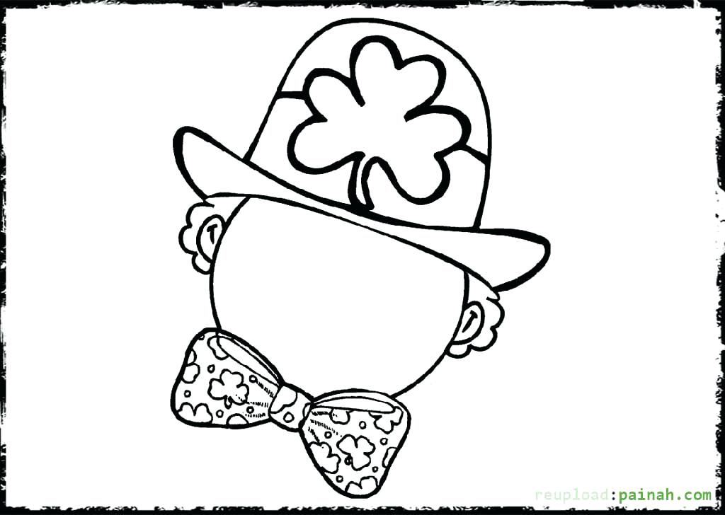 1024x728 Printable Leprechaun Coloring Page Free Leprechaun Color By Number