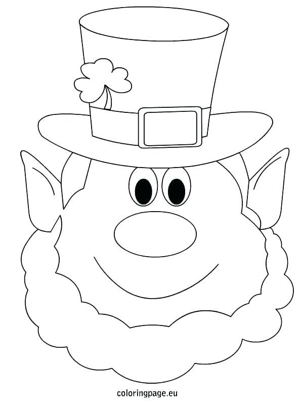 595x804 Leprechaun Coloring Pages Printable Free