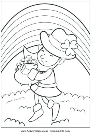 320x466 Leprechaun Coloring Pages Free Leprechaun Coloring Pages Free