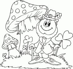 236x221 Leprechaun Coloring Pages (Free) Saint Patrick's Day Coloring