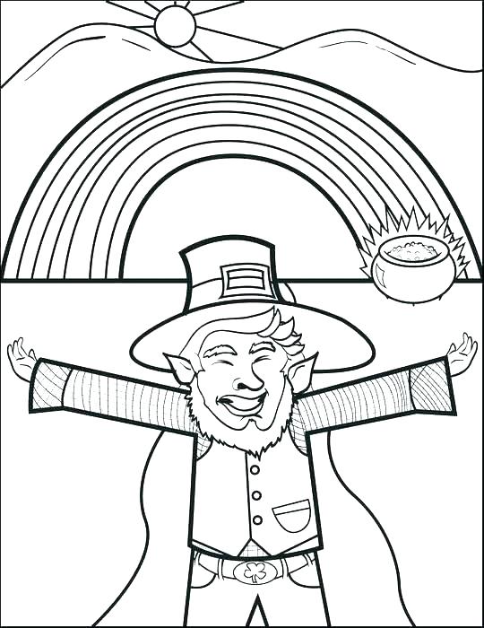 540x700 Leprechaun Color Pages Free Leprechaun Coloring Pages Ghost Rider