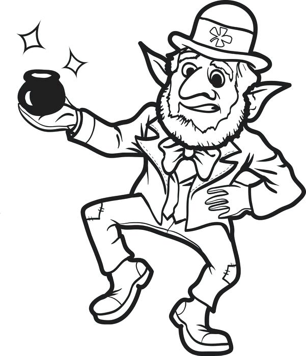 601x700 Leprechaun Coloring Pages Leprechaun Coloring Sheets Leprechaun