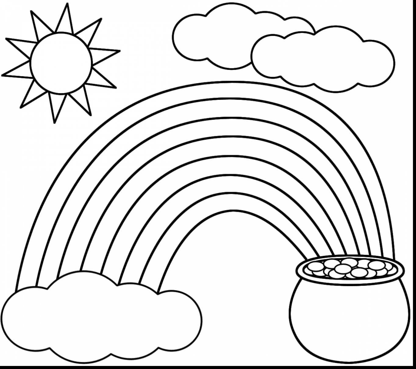 Leprechaun Face Coloring Pages