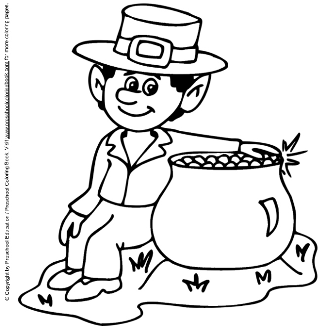 660x660 St. Patrick's Day Coloring Page