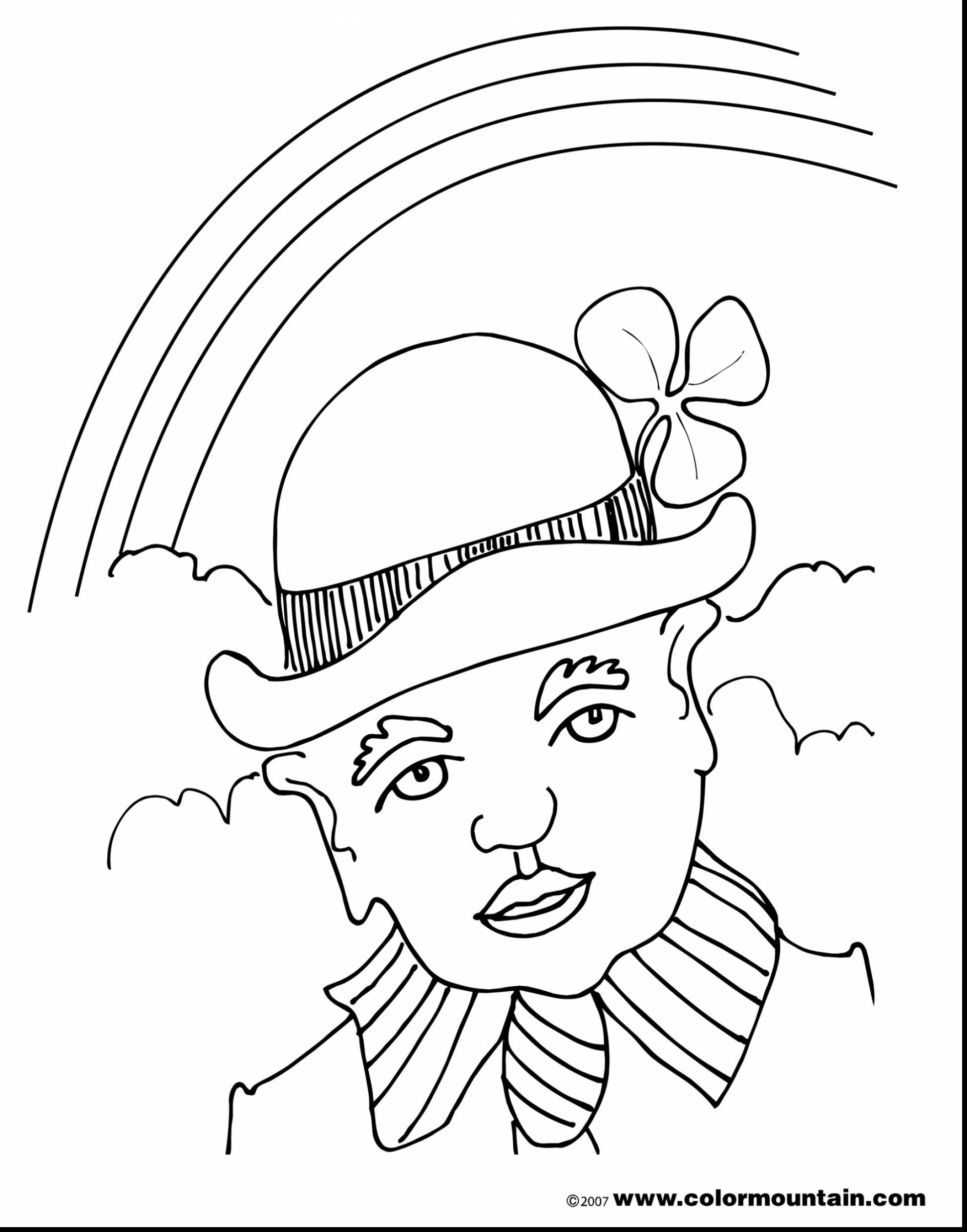 1980x2523 Innovation Inspiration Leprechaun Coloring Pages Stunning Rainbow