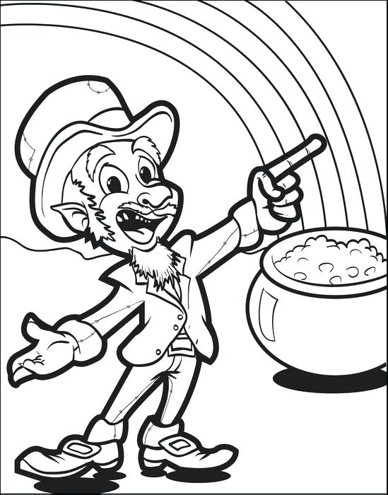 549x700 Leprechaun Pictures To Color