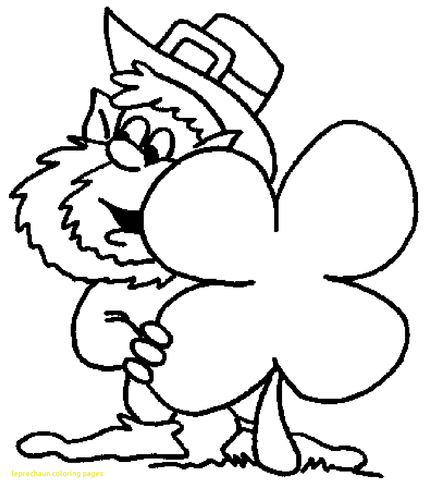 1500x1696 Leprechaun Coloring Page