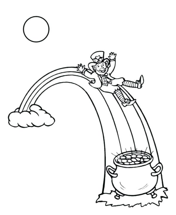 600x734 Leprechaun Coloring Pages Free Extraordinary Leprechaun Coloring